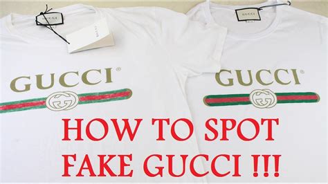 fake gucci shirt big g white|authentic gucci tag.